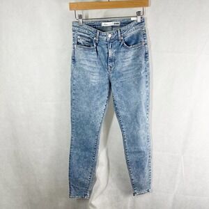 Lovers + Friends Mason High Rise Skinny Crop Size 26 Dakota